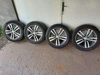 Sommardäck på aluminiumfälg