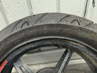 Sommar däck Orignal fälgar till Drax Raw MOPED.110/70-12