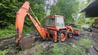 Traktorgrävare "Massey Ferguson 50 B" Repobjekt/reservdelsm.