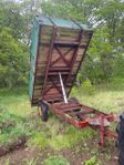 Traktorvagn med tipp 