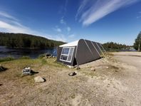 Standby vägg till förtält husvagn
