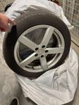 225/45 R17 sommardäck alu 5x108 Volvo Peugeot Ford hjul