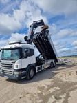 SCANIA P410 KRANVÄXLARE HIAB
