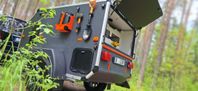 Off-road husvagn · EU-godkänd · Leverans till Stockholm 