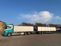 Scania R650 ory med tillhörande släp -18