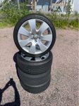 Audi 18 tum original fälgar med sommardäck