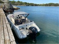 Flipper 605 WA, Mercury 150hk -2015 (130h)