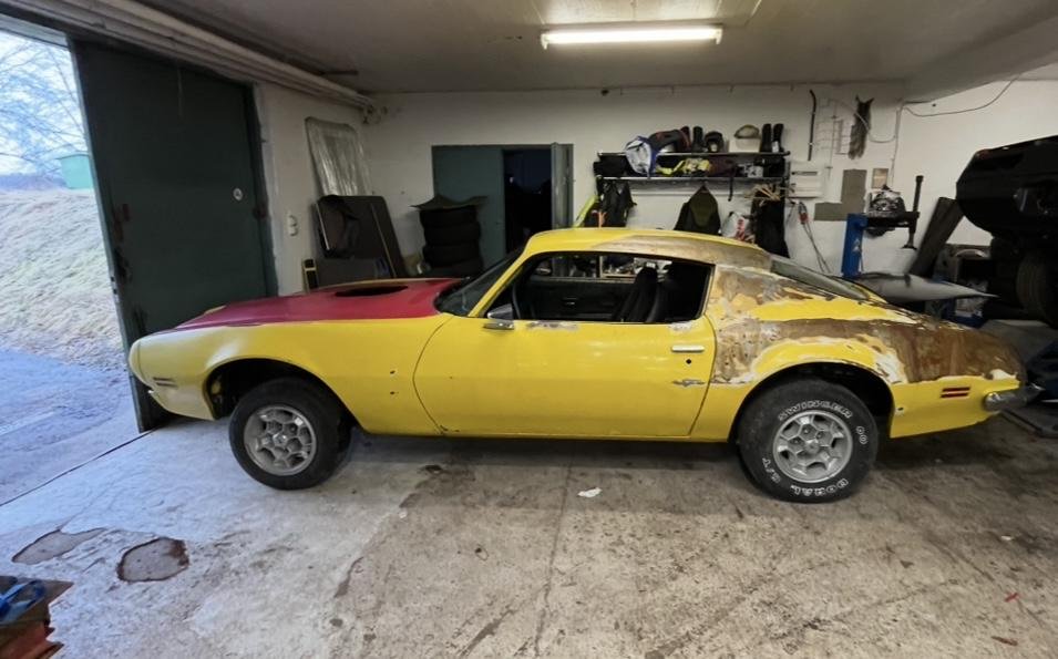 Pontiac Firebird 5.7 V8 Hydra-Matic, 3-trinn, 258hk, 1970