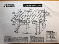 Standby tält 4000