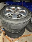 16 " 205 55 16 PSA aluminium fälgar me däck 