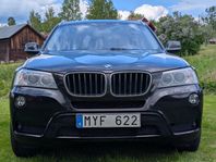 BMW X3 xDrive20d Steptronic - Mycket välvårdad m vinterdäck