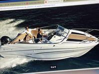 Jeanneau Cap Camarat 6.5 DC NYSKICK!Evbyte styrpulpet el Bil