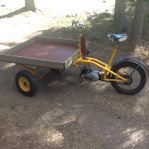 Packmoped Monark med JLO piano motor.