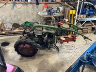 Agria 2-hjulstraktor med slåtteraggregat – diesel
