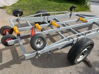Båttrailer 1300kg 30km/h