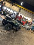 Yamaha grizzly 550 med bandsats och timmervagn