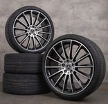 AMG 20” Originalfälgar med nästan nya däck o fälg