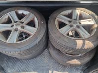 17" mazda orginalfälgar med sommardäck
