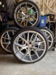 Zito 20” 360 ställbart bultmönster pirelli däck 