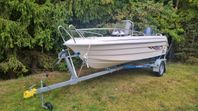 HR 442 SC Yamaha F50 Tiki 80 kmh trailer Garmin 72 CV