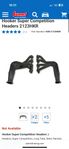 Hooker super competition headers Corvette big block 
