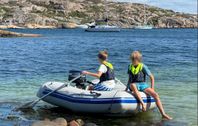 Dinge och 5hk Yamaha 2 takt