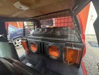 Baslåda, raggarplanka, galler mm Volvo 740