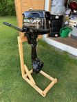 Mercury 4 hk, kort rig, mkt fint skick