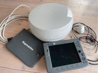 Raymarine C120, 2kw Radar & RS150GPS