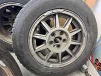 Vinterdäck på alu fälg och plåt till Volvo 240, 740, 940 mfl