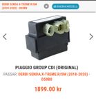 Derbi original CDI