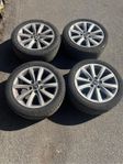Hyundai originalfälgar med sommardäck 215/50 ZR17 – Fint ski
