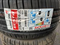 NYA Sommardäck 225/45-17 215/40-16 WestLake Kumho