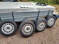 Fälgar + däck till Saab 9000