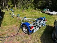 Obromsad EU båttrailer EBECO B1-750 
