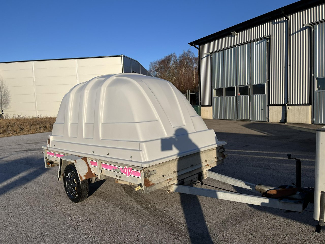 4P Trailer, TIAB 4613 kåpsläp...