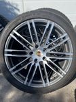 21” Porsche-fälgar med Michelin sommardäck – knappt använda