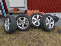 Audi Q5 19 tum med bra däck 235/55/19
