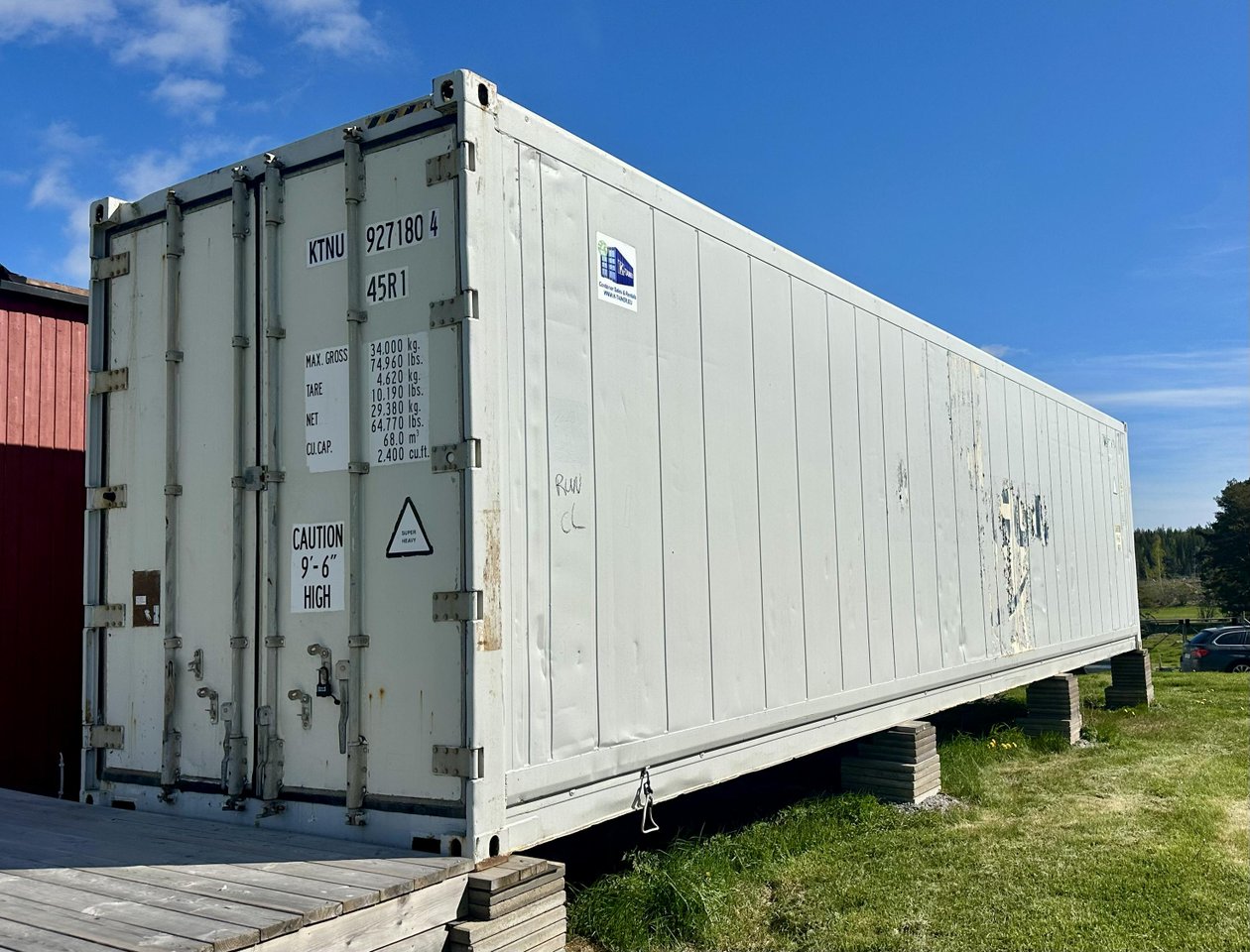 40-fots kyl-/fryscontainer