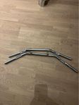 Harley Davidson, styre, riser, avgassystem, drag pipes 