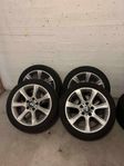 17" BMW fälgar med sommardäck