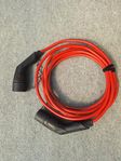 Laddkabel typ2 enfas 32A 250V