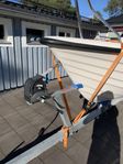 Sandström 565 classic med Mercury 60 och bromsat Tiki-släp
