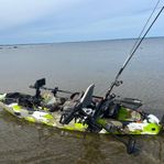 Fiskekajak  Feel Free lure 11.5 med ekolod och motor