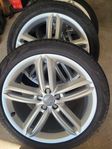 4 st kompletta Audi orginal 20"