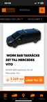 Lasthållare Mercedes Vito lång (L2)