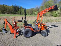 Grävaggregat kompakttraktor minitraktor