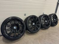 19" Svarta BMW M3 Original E46 Nya däck"OBS 29900kr"