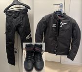 Alpinestars dam MC ställ Jacka Byxa Skor