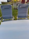 Campingbord med fyra stolar